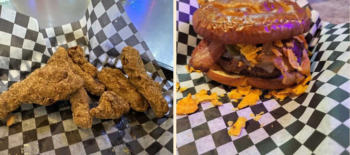 Finish Line Burgers & Brew Menu